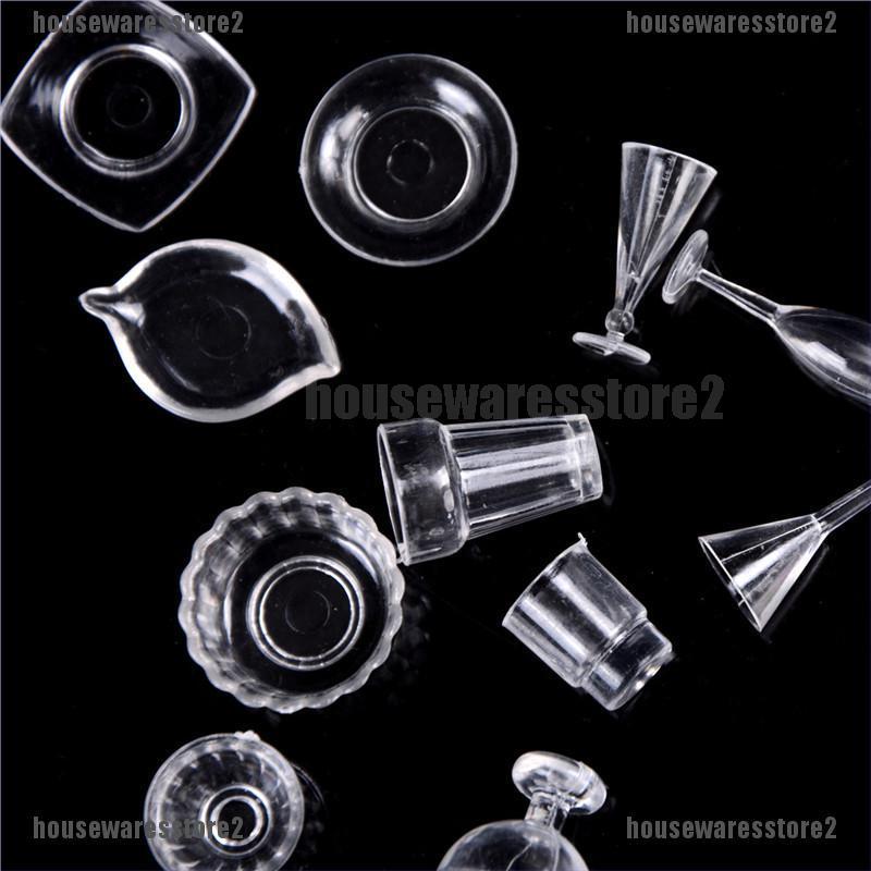 Bộ 13 Ly Kem Mini Tỉ Lệ 1 / 12 Dùng Để Trang Trí