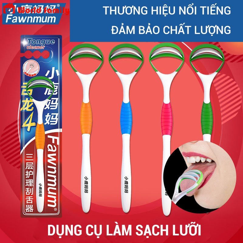 Cạo Lưỡi Fawnmum Phủ Silicone Làm Sạch Lưỡi Cạo Lưỡi Người Lớn Bán Buôn Giá Sỉ Ưu Đãi Lớn