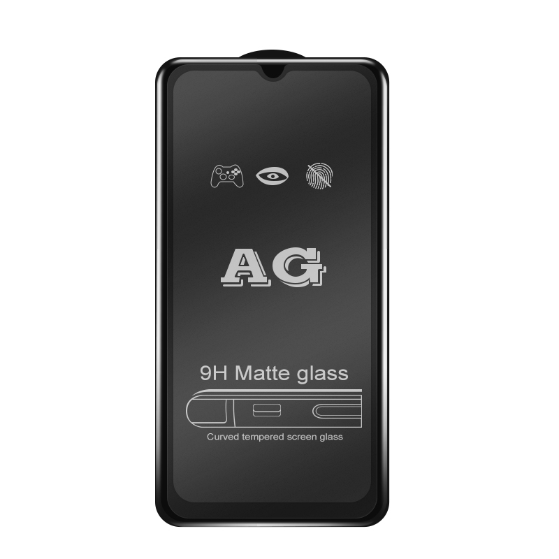 AG Kính cường lực nhám full màn chống vân tay Xiaomi Mi Poco F4 F3 M4 M3 X3 X4 Pro 11T 9T 10T 11 Lite Redmi Note 7 8 9 10 11 12 12S 11S 10S 9S 9A 9C 10C