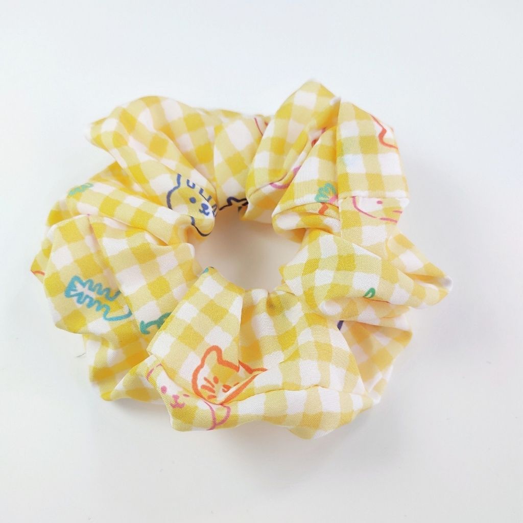 Dây buộc tóc, cột tóc scrunchies hoa quả dễ thương MIKY