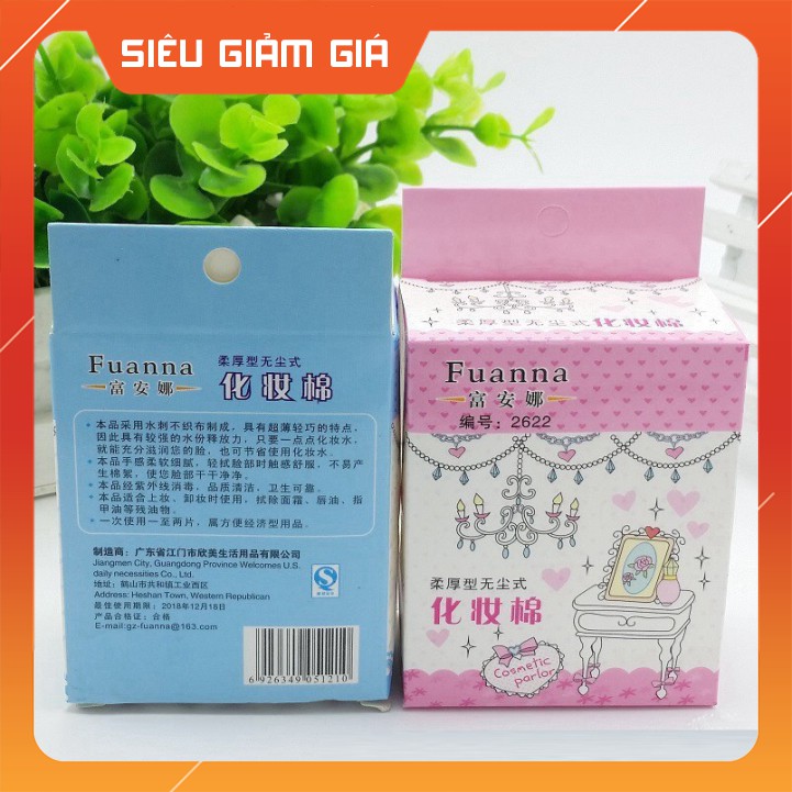 (Xả Hết) Bông tẩy trang cotton 65 miếng - 4073 (Sập Sàn)