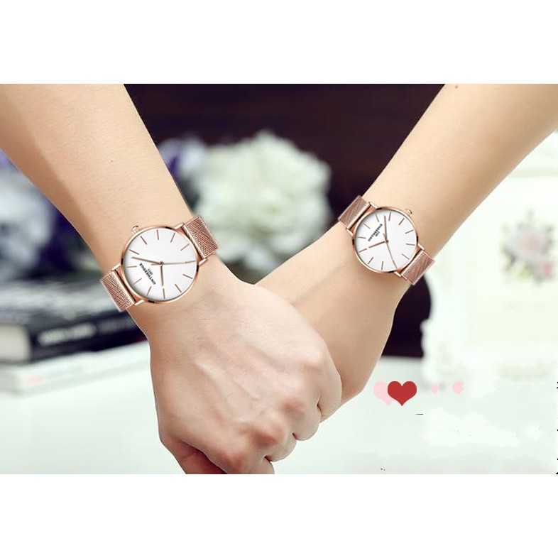 [Huyền Thoại 1853] Đồng Hồ Đôi Nam Nữ Chính Hãng ONTHEEDGE RZY021 | BigBuy360 - bigbuy360.vn