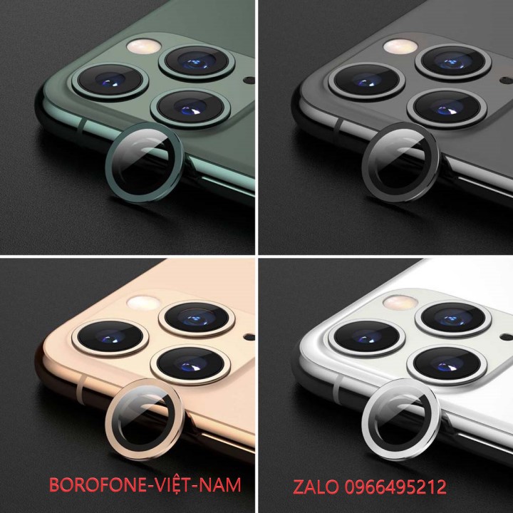 Ống Kính Cường Lực Camera Đơn Chống Lóa Dành Cho iPhone 11/ iPhone 11 Pro/ iPhone 11 Pro Max /12/12mini/12pro