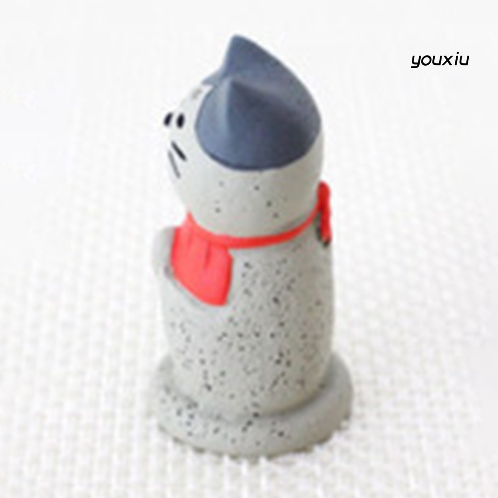 Mô hình mèo Zakka trang trí bánh kem