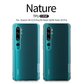 Ốp Xiaomi Mi Note 10 / Mi Note 10 Pro dẻo trong suốt (Loại đẹp)