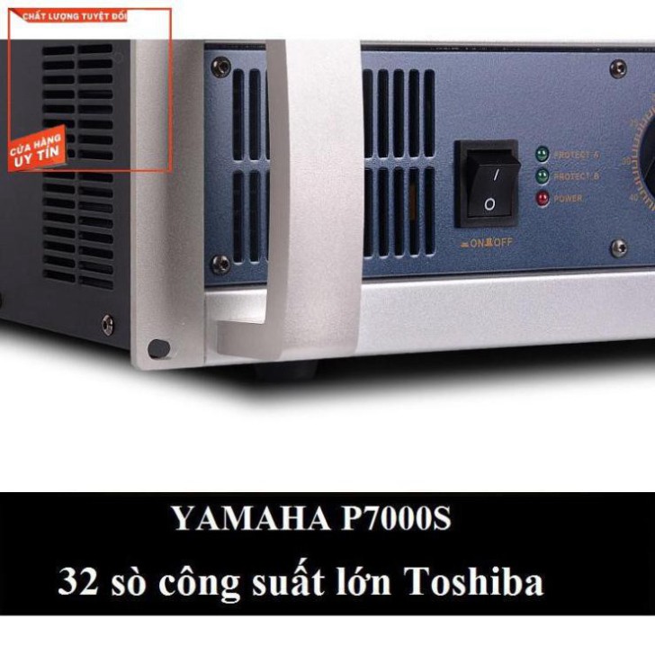 Cục đẩy công suất yamaha P7000S, 32 sò lớn