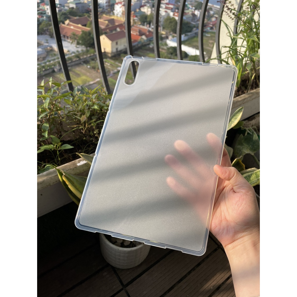 Ốp lưng dẻo cho Lenovo P11 Pro, Xiaoxin Pad Pro 2021 11.5 inch J706 silicon trong nhám bảo vệ máy chống vân tay