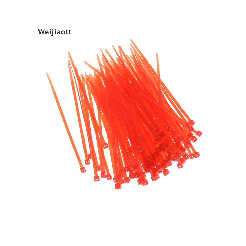 Set 100 dây rút nhựa nylon 3x100mm nhiều màu sắc đa năng