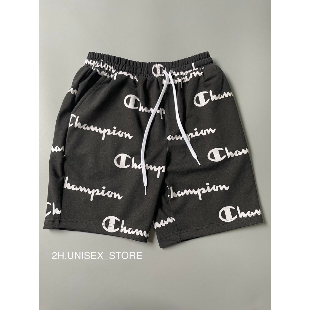 QUẦN SHORT THUN NAM NỮ IN HOA TIẾT THỜI 2H.UNISEX_STORE