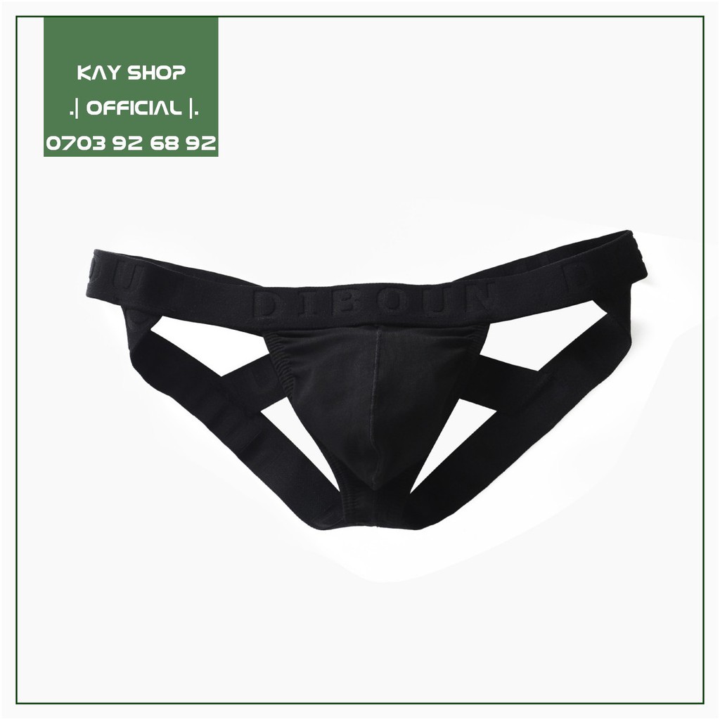 [SIÊU HOT] Quần lót nam jockstrap sexy Diboun dây đan mông - Quần sịp nam dây chéo giúp nâng mông căng tròn quyến rũ