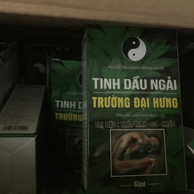 Tinh dầu ngải Trường Đại Hưng 60ml xoa dịu mọi cơn đau