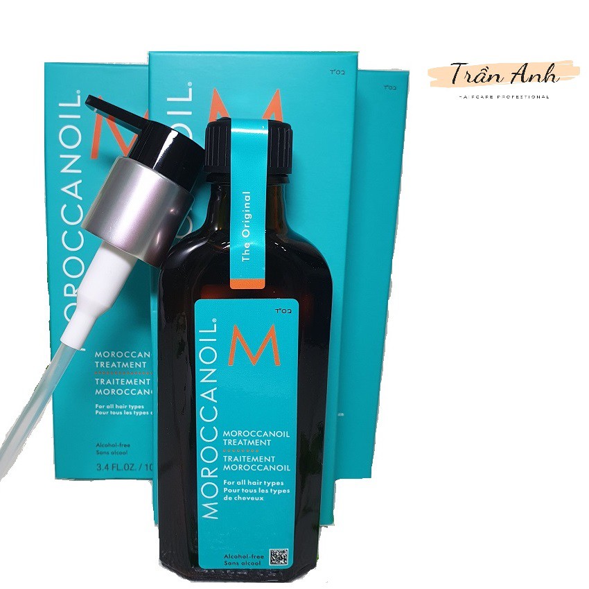 [100ml] Tinh dầu dưỡng tóc Moroccanoil – tinh dầu argan – phục hồi tóc hư tổn và nuôi dưỡng tóc (Mypham-TranAnh)
