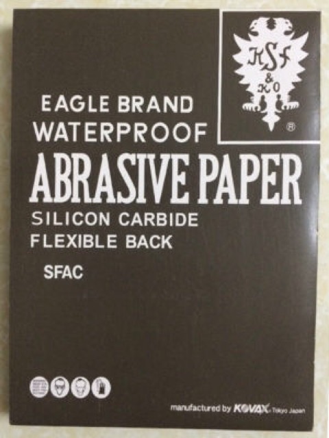 Giấy nhám nước nhập khẩu từ Nhật KOVAX và nhám riken (100-120-150-180-220-240-280-320-400-600-800-1000-1200-1500-2000)