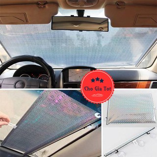 Bộ 2 rèm che nắng,màn che nắng kính trước và sau cho ô tô