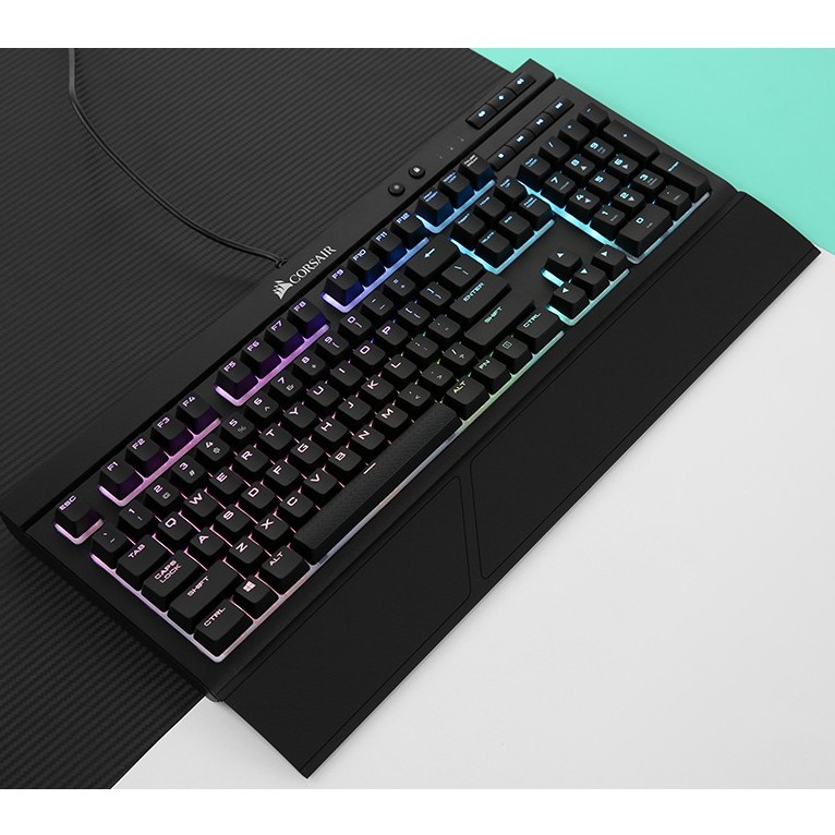 Bàn phím cơ có dây Gaming Corsair K68 RGB đen - Chuẩn kháng bụi và kháng nước IP32 - Chính hãng BH 12 tháng