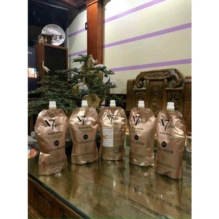 Uốn tóc X7 Plus Collagen Keratin 1000ml A-B-C
