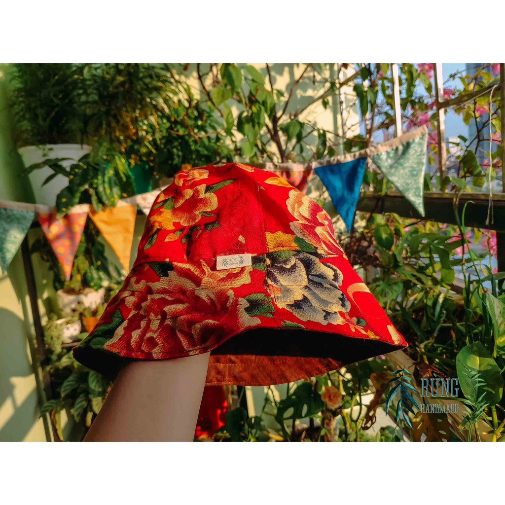 Mũ vải handmade