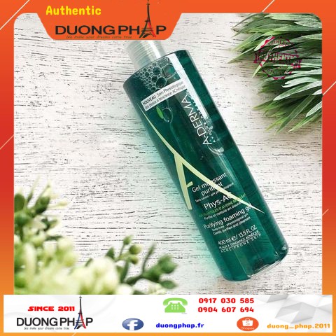 A-derma gel rửa mặt 200 - 400ml