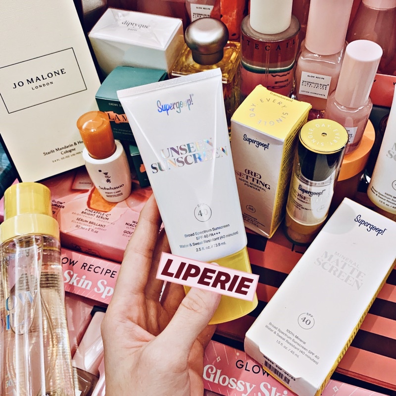 Kem chống nắng trong suốt Supergoop! Unseen Sunscreen SPF 4