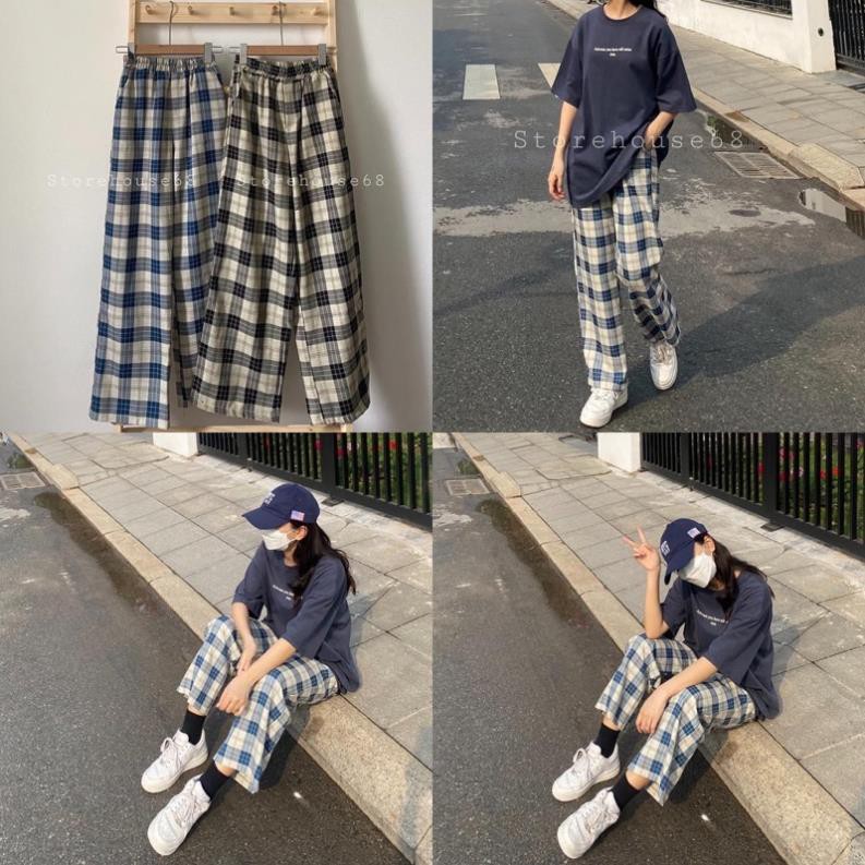 Ống Suông  Freesize, Cạp Chun 2 màu Ulzzang 2021 - Hàng Quảng Châu [ẢNH THẬT]