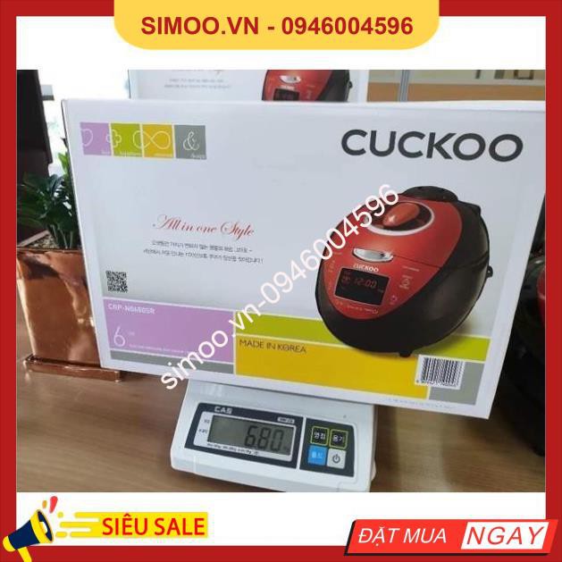 💥 ⚡ SẢN PHẨM CHÍNH HÃNG 💥 ⚡ NỒI CƠM ĐIỆN CUCKOO CRP - N0680SR 1.08L 💥 ⚡