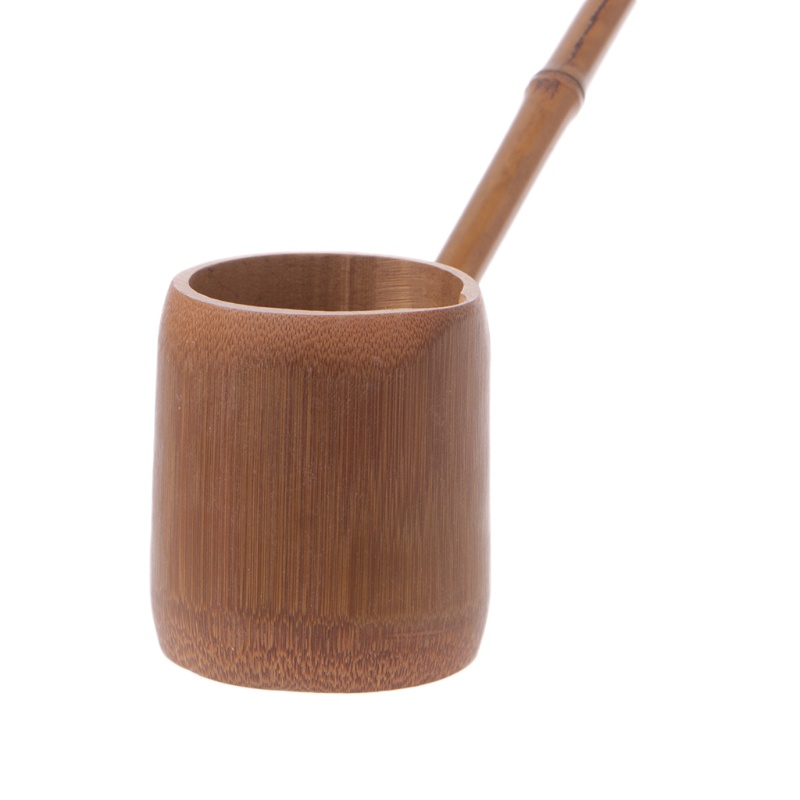 Muỗng trà gỗ tre tự nhiên handmade với tay cầm dài tiện lợi an toàn cho sức khỏe