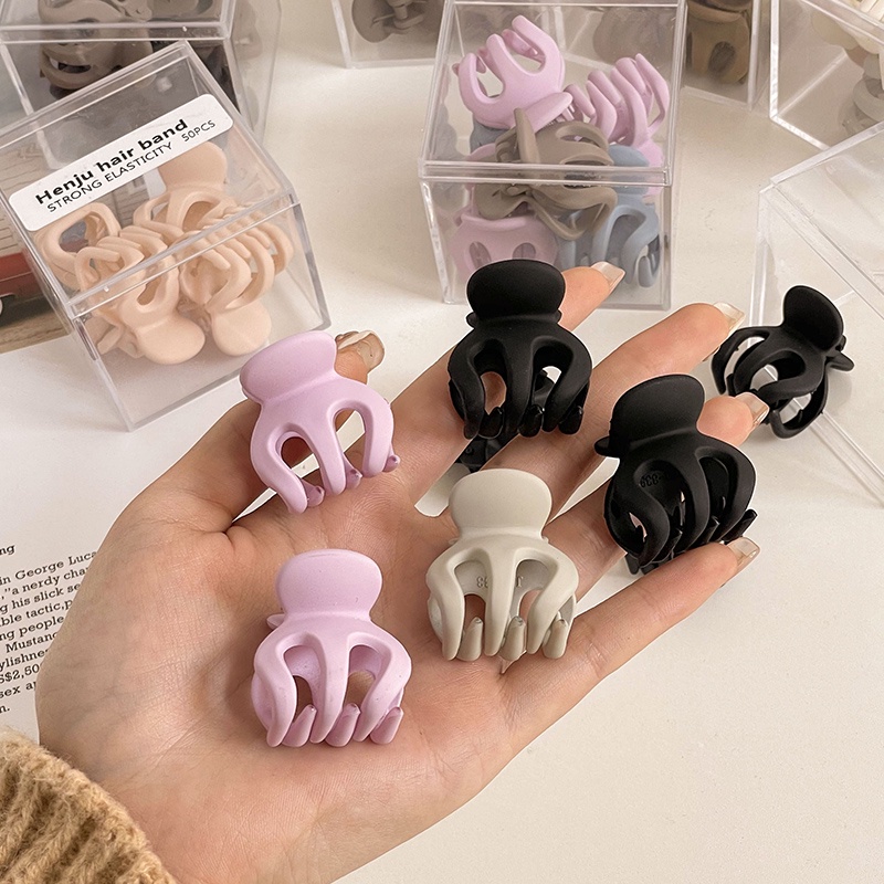 Set 6 Kẹp Tóc Nhỏ Nhắn Xinh Xắn Phong Cách Hàn Quốc Cho Nữ