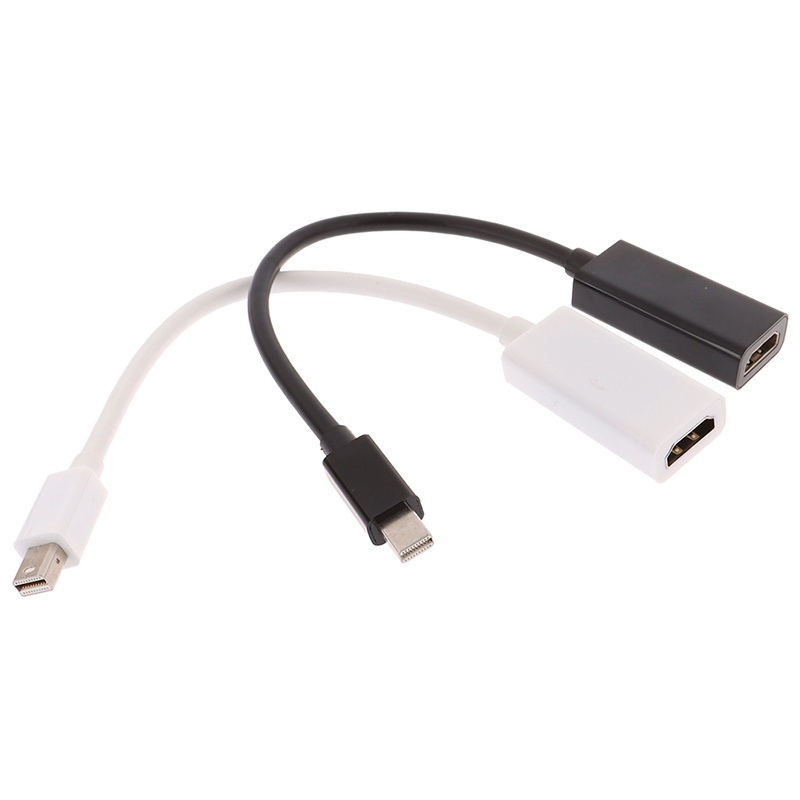 XBVN Mini DP Display Port Thunderbolt To HDMI Adapter Cable for Macbook Lenovo Dell