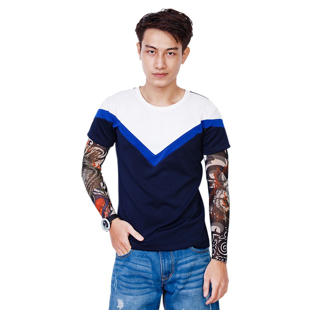 Găng Tay Hình Xăm Tattoo 3d (2 Găng Tay, Mẫu Ngẫu Nhiên)