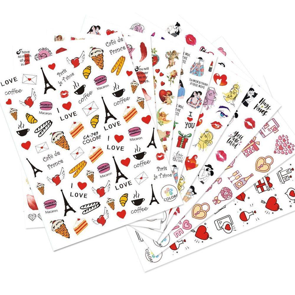 JUNE Sticker Dán Móng Nghệ Thuật