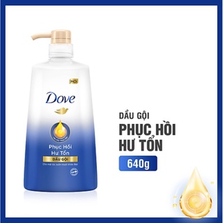 DẦU GỘI DOVE PHỤC HỒI HƯ TỔN/ DƯỠNG TÓC BỒNG BỀNH 640G