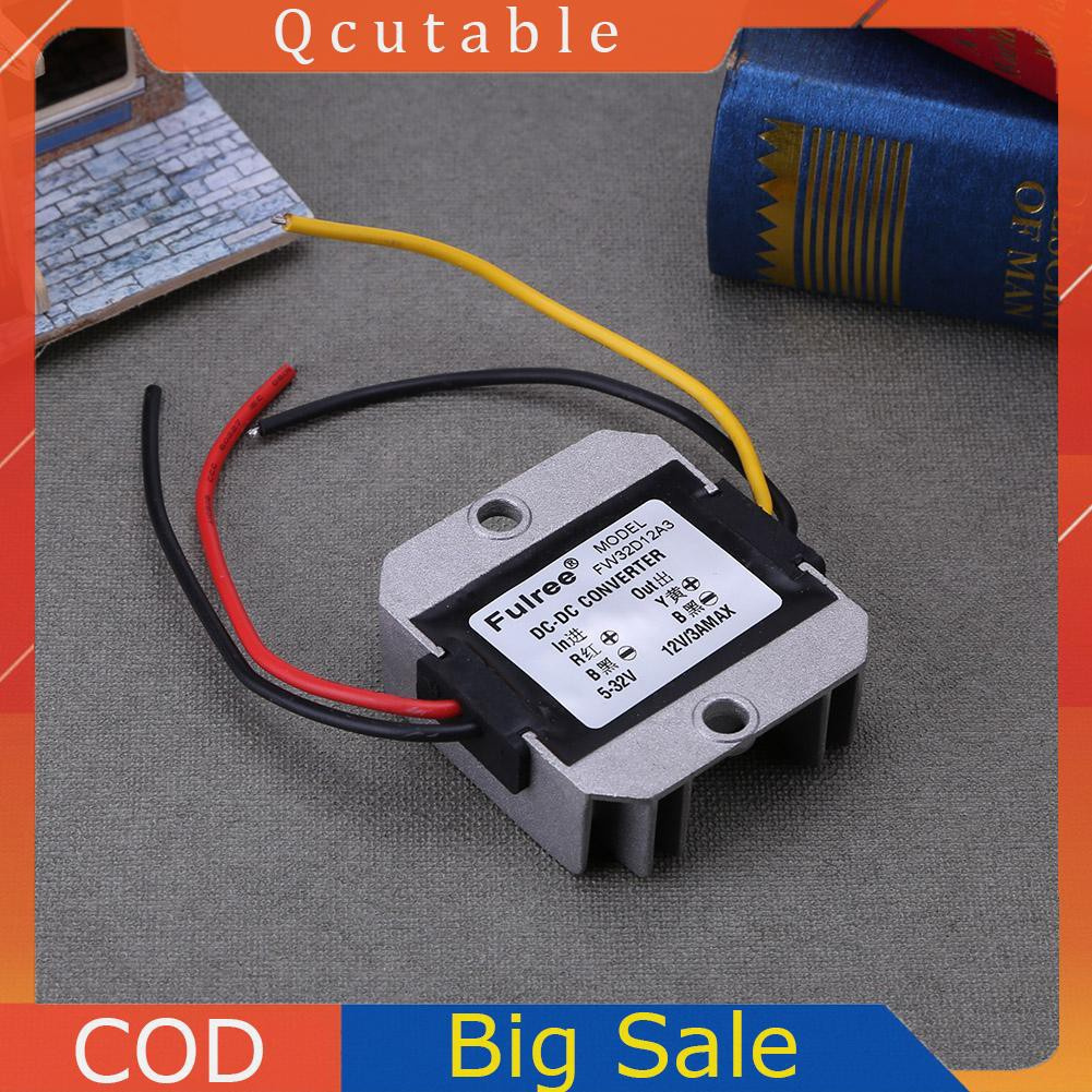 Bộ Chuyển Đổi Nguồn Điện Áp Tự Động Ổn Định Từ Dc-dc 5-32v Sang 12v 3a