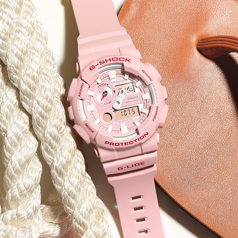 EZ1v  G-Shock baby GAX-100 digital sport sports women ladies watch GAX-100CSA-4A female wristwatch women2022