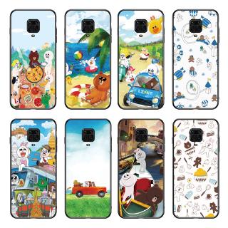 Ốp lưng TPU dẻo hình con gấu cho Xiaomi Redmi Note 9S / Note 9 Pro Max / Note 8 Pro