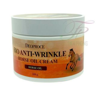 Kem chống nhăn, dưỡng ẩm Bio Anti - Wrinkle Horse oil 100g - Deoproce