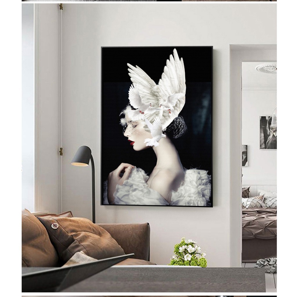 [ bán giá gôc] 999 mẫu Tranh canvas 50x70cm khung xịn VIP mới mua được - Mẫu theo yêu cầu FreeShip#Giảm giá kịch sàn