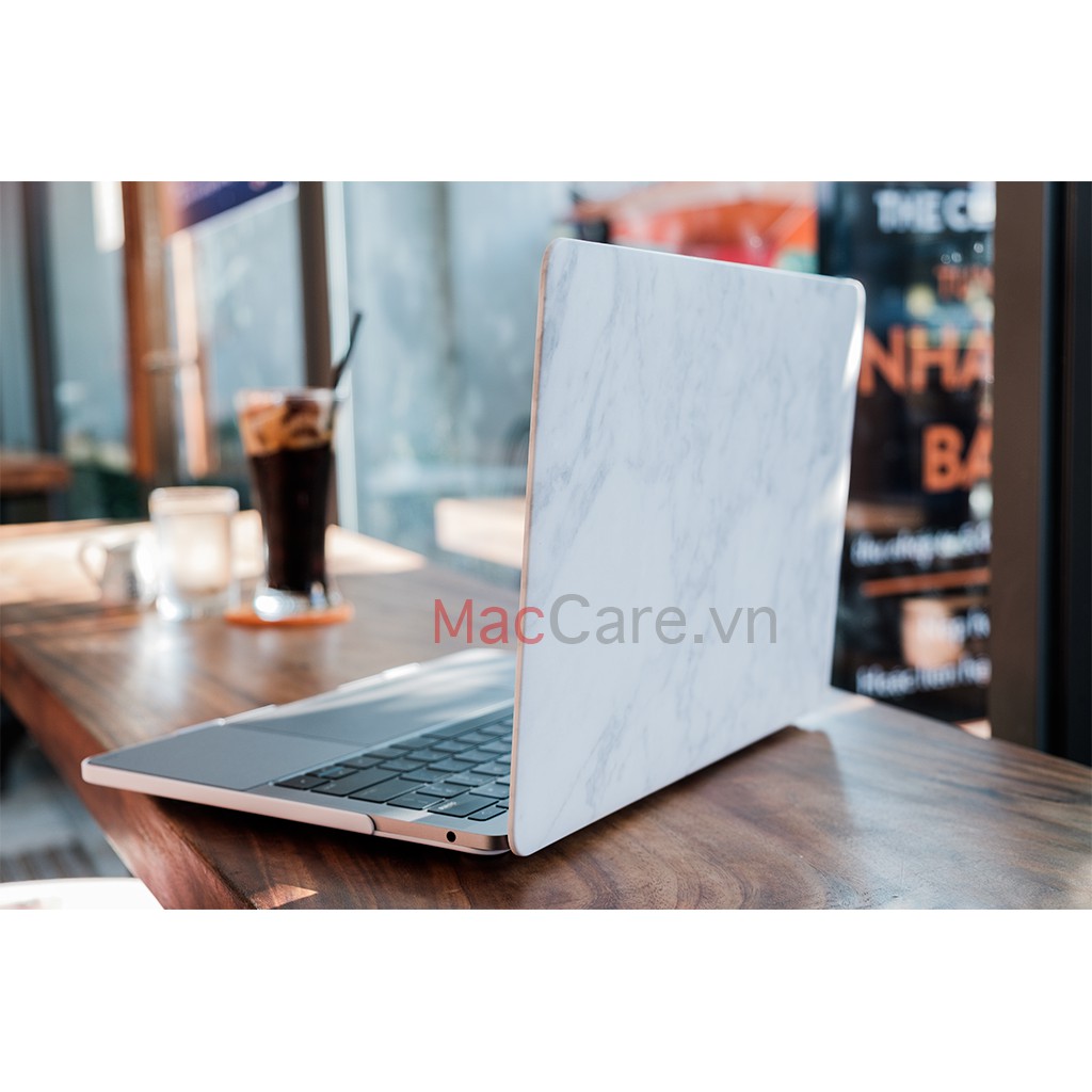 Ốp bảo vệ Macbook 13inch/15inch hình mặt đá hoa cương sang trọng