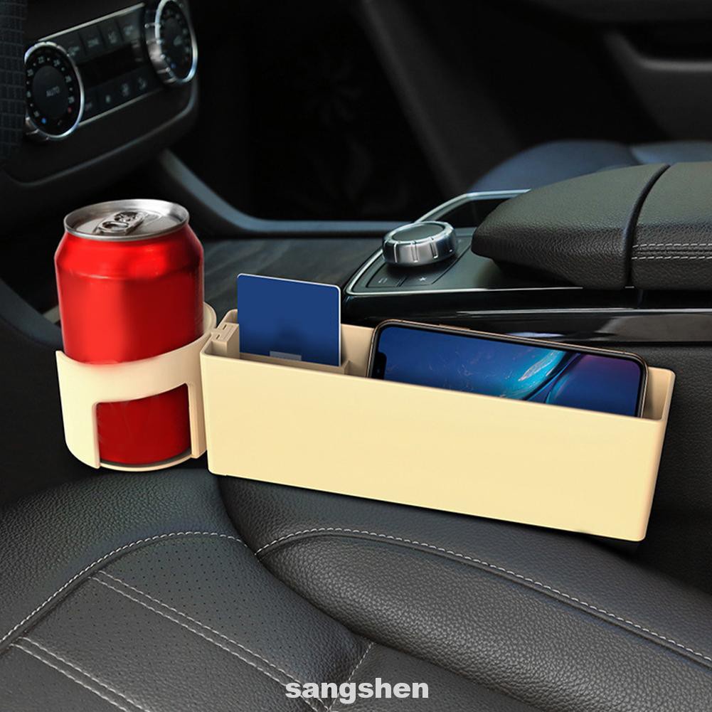 Universal ABS Multifunctional Stretchable For Cellphones Sundries Central Console Tidying Car Storage Box