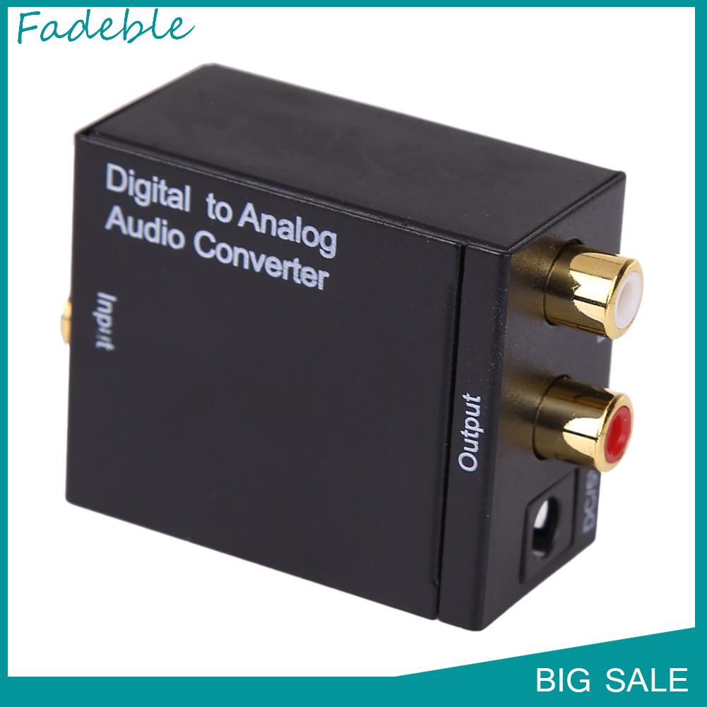 Bộ chuyển đổi âm thanh Coaxial Toslink sang RCA L / R
