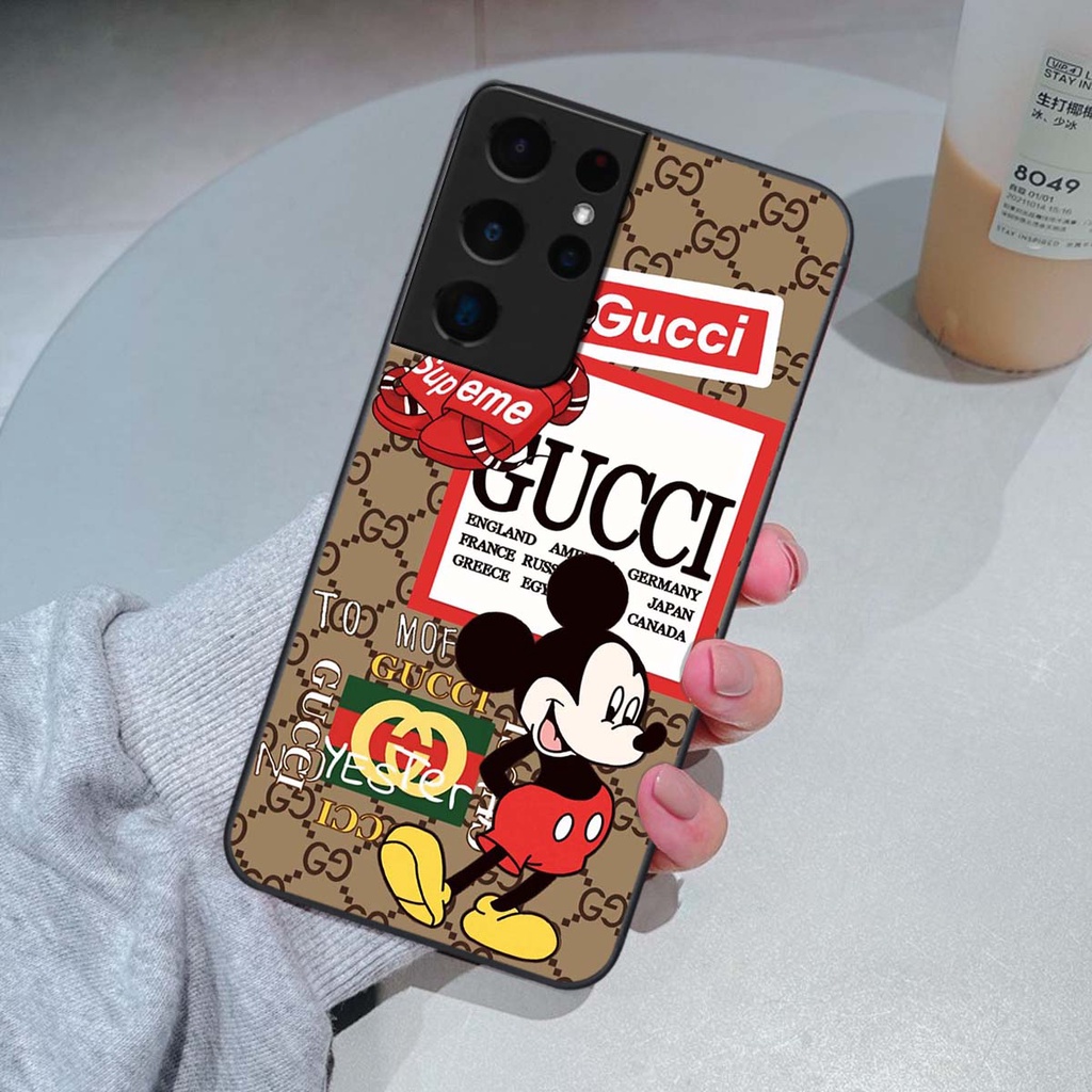 Ốp lưng Samsung S21 Ultra hình thương hiệu, thời trang, cute, đáng yêu
