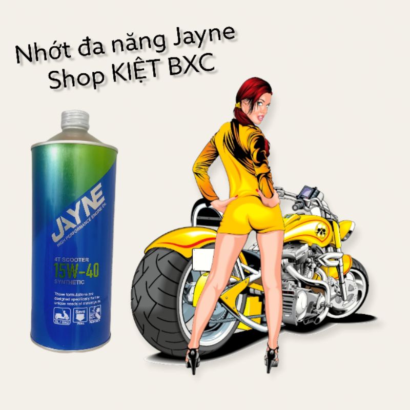 NHỚT ĐA NĂNG CHO TAY GA 15W-40 (800ML)
