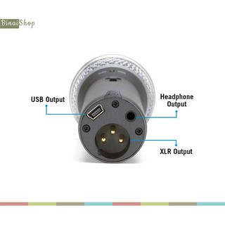 Micro USB/XLR thu âm Dynamic Samson Q2U