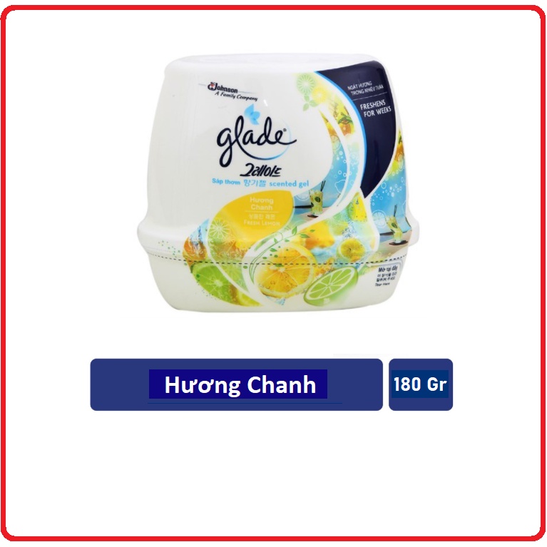 Combo Thùng 12 Cục Sáp Thơm Phòng GLADE® Khử Mùi 180g ( Giá Tốt Cho Nhà Hàng - Khách Sạn )