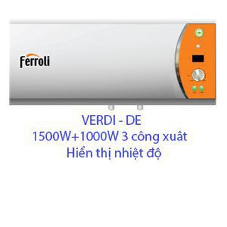 BÌNH NÓNG LẠNH FERROLI 20L VERDI-DE