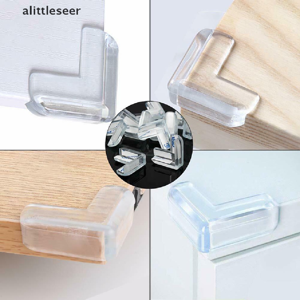 Set 4 Đệm Cao Su Bọc Cạnh Bàn Nội Thất Bảo Vệ An Toàn Cho Bé