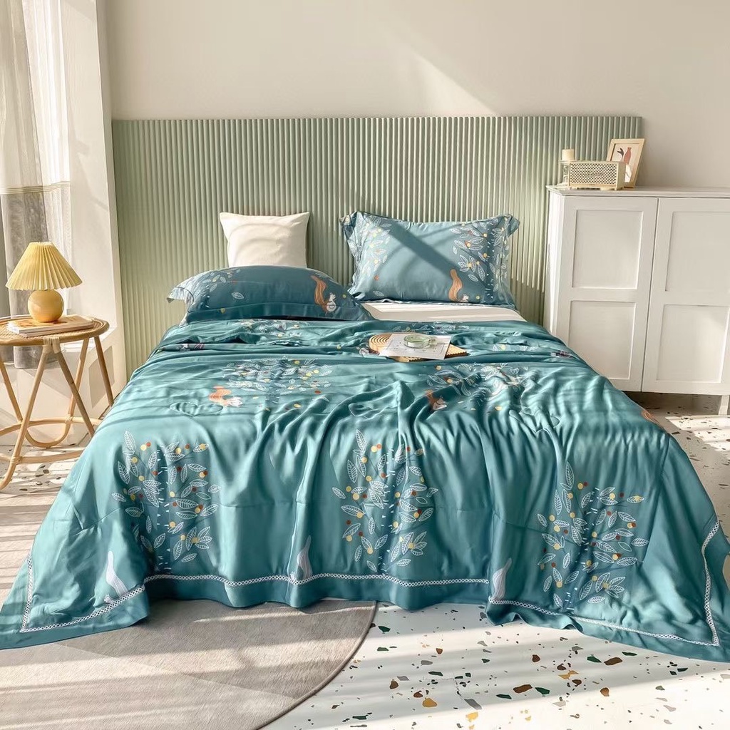 Chăn hè lụa tencel 60s Freemonde cao cấp