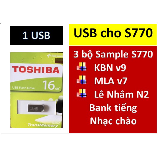 Sample cho đàn PSR S770 Sample KBN v9 MLA v7 Lê Nhâm N2 cùng trọn bộ dữ liệu show