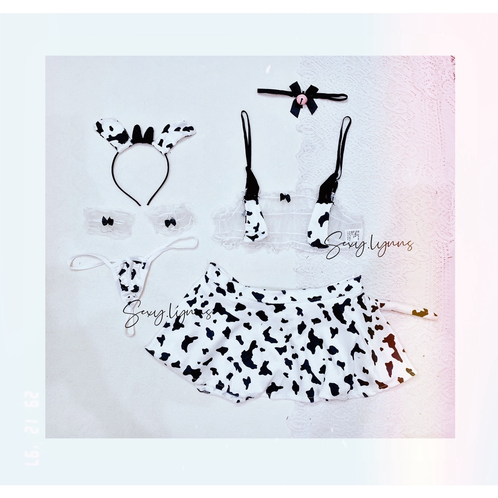 Set cosplay cow CP02