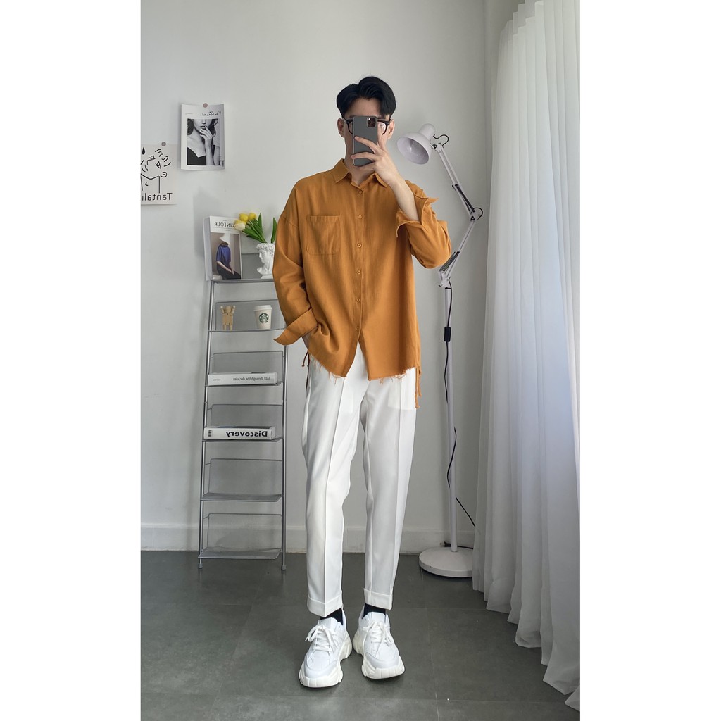 Sơ mi tay dài M1966 (hình chụp thật) | BigBuy360 - bigbuy360.vn