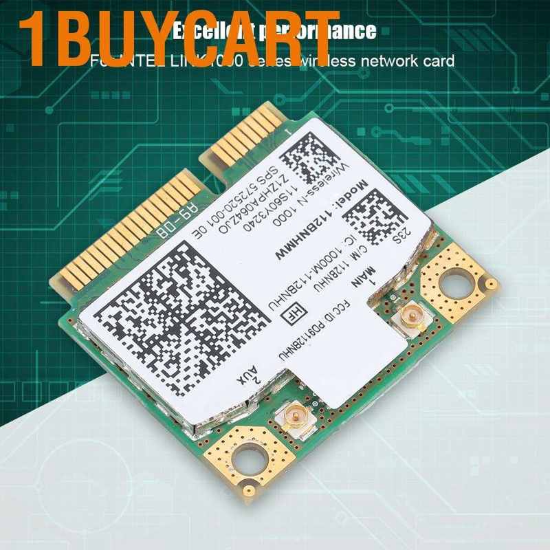 Card Mạng Không Dây 1buycart Cho Intel Link1000 N1000 112bnhmw Mini Pci-E 300 Mbit / S T420S X220 T520